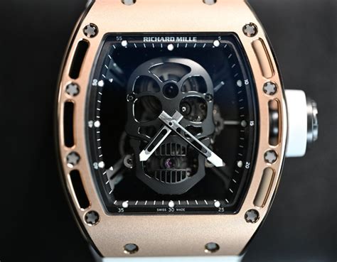 richard mille skull watch replica|richard mille 052 tourbillon skull.